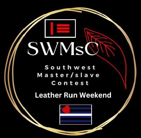 Southwest Master/slave Contest event logo, blue and red with text